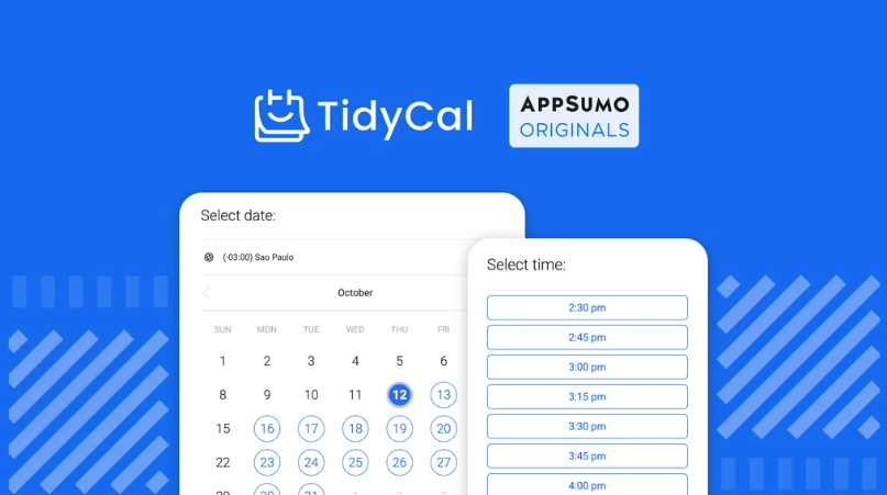 TidyCal by AppSumo is the best online calendar scheduling platform